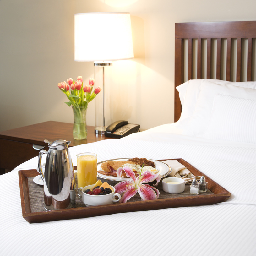 Breakfast Tray in Bed